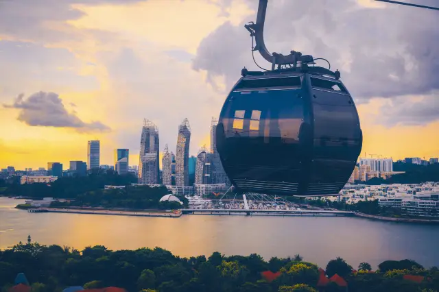 Sunset Sightseeing in Singapore