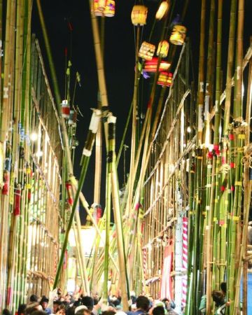 Koga Lantern Sao Momi Matsuri | Koga