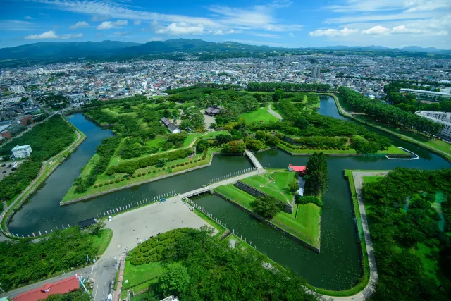 Goryōkaku in Hakodate, Japan