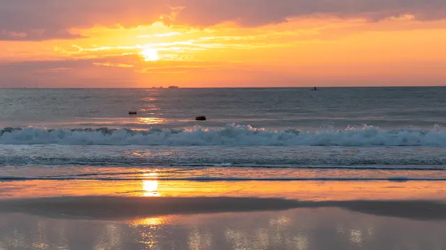 난오섬 일출 보기
