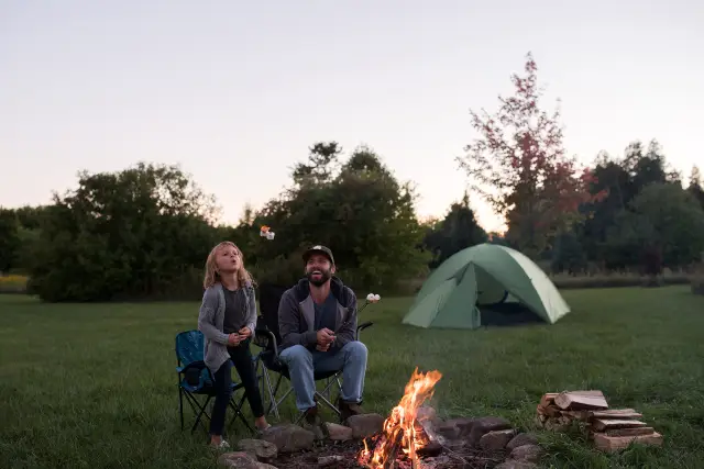 Camping in Ontario, Canada