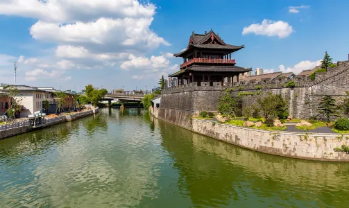 紹興護城河夜遊船票成人