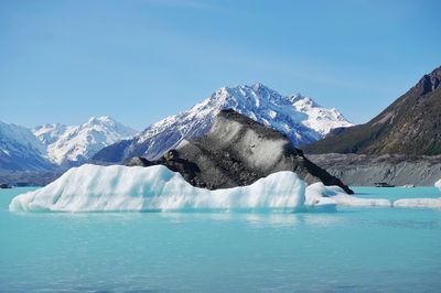 Glacier Lake Cruise, Mount Cook