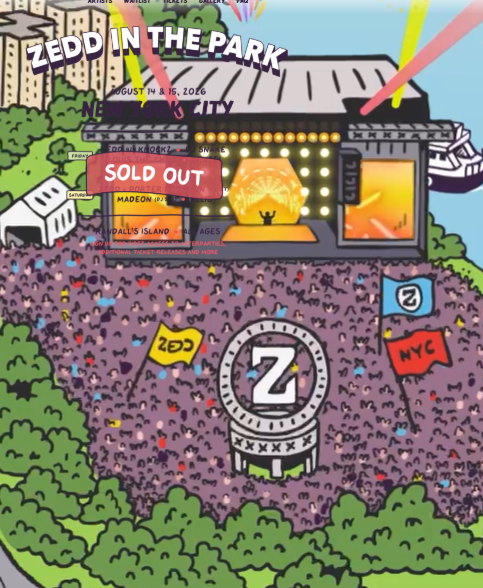 New York丨Zedd In The Park 2026 | New York