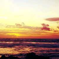 Beautiful beach in Sawarna Banten!