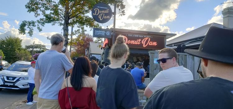 Famous Berry Donut Van