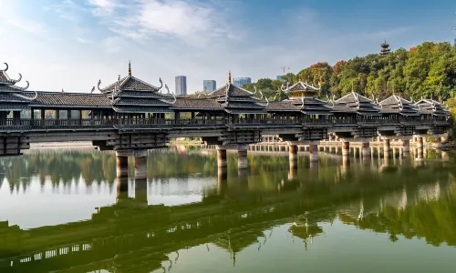 Longjin Covered Bridge