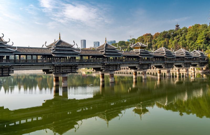 Longjin Covered Bridge