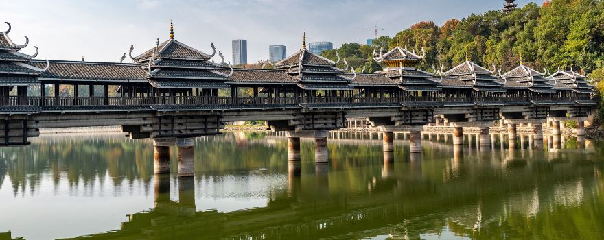 Longjin Covered Bridge