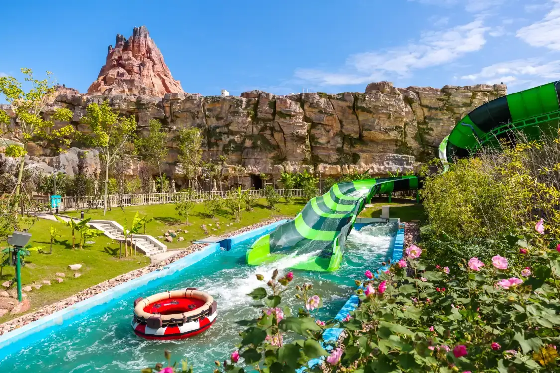 화산 래프팅 주변 호텔