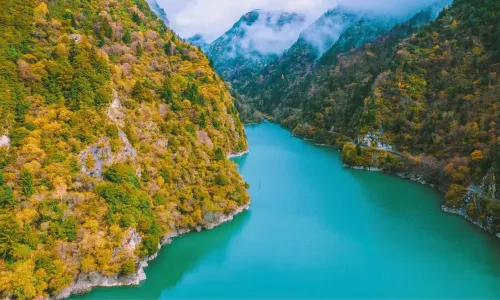 疊溪松坪溝景區