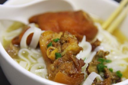 橫瀝金華湯粉店