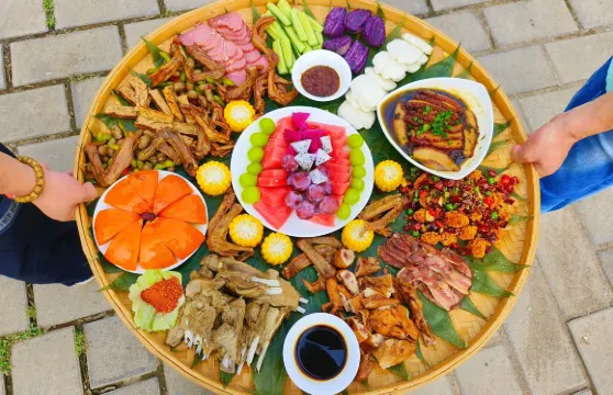 太白山逸景營地燒烤庭院餐廳