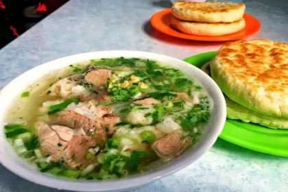 贺氏羊肉粉汤(敦煌老字号)