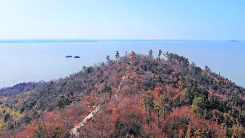 Mushan Island attraction in Hefei