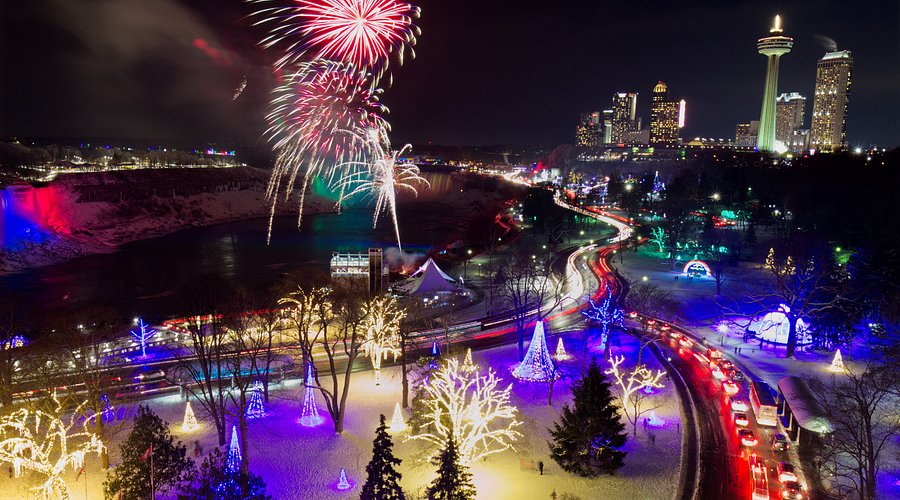 Winter Festival Of Lights Fireworks | Niagara Falls