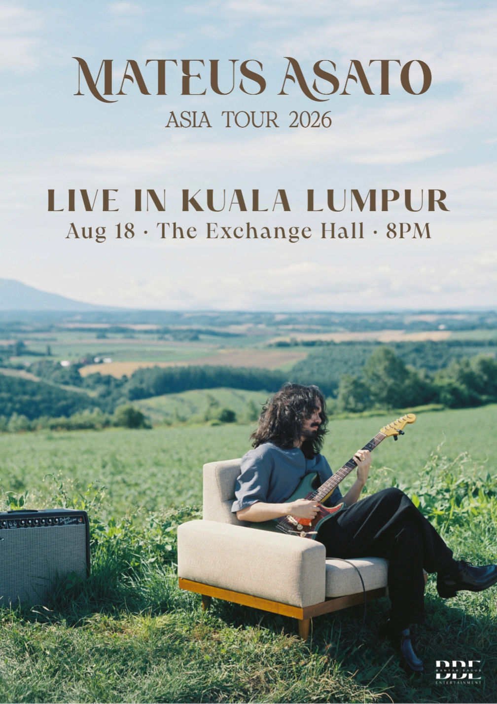 Kuala Lumpur | Mateus Asato Asia tour in Kuala Lumpur | The Exchange Hall