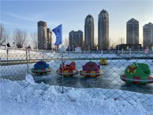 하얼빈 와이탄 눈사람 선착장