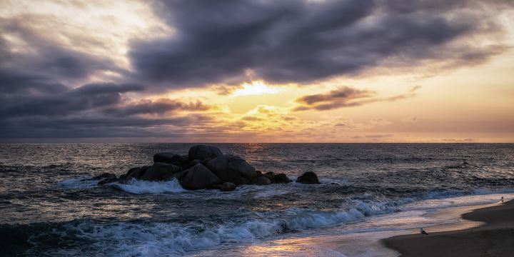 沙川海邊