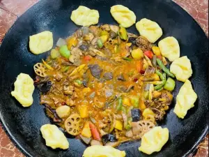 Huashuiwanchaimentuzaochaihuo Chicken