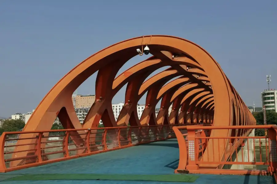 Canglangzhou Ecological Wetland Pedestrian Bridge