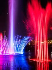 Colorful Music Fountain