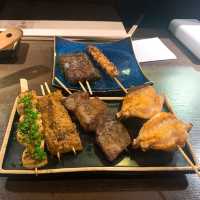 日式居酒屋 主打牛肉串燒同特色果酒
