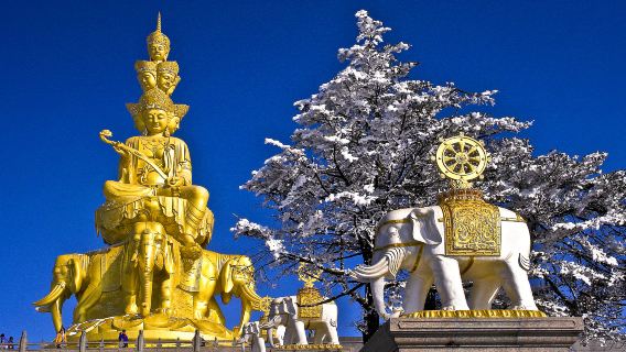 3-Day Chengdu Private Tour including Panda Base, Leshan Giant Buddha, Mt.Emei and Sichuan Opera