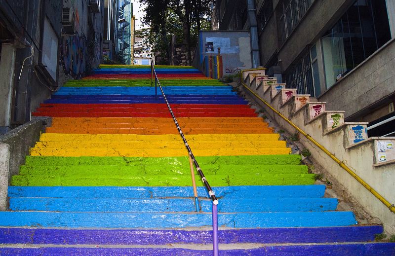 Rainbow Steps