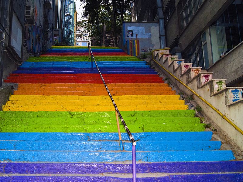 Rainbow Steps