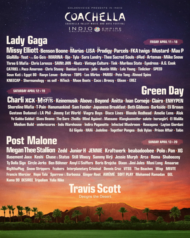美國印第奧 · 2025 Coachella科切拉音樂節 | Empire Polo Club