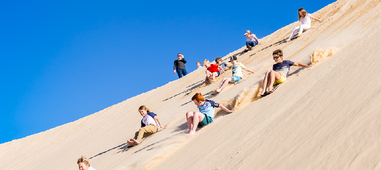 4WD Tours R US Sandboarding