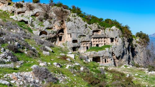 Amyntas Rock Tombs