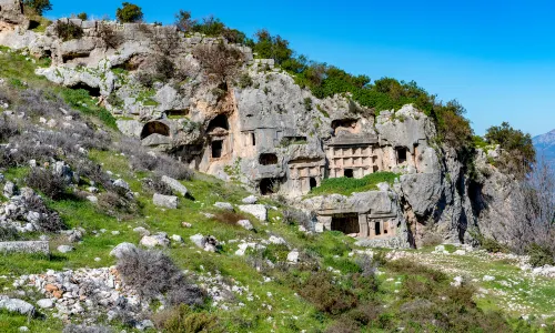 Amyntas Rock Tombs