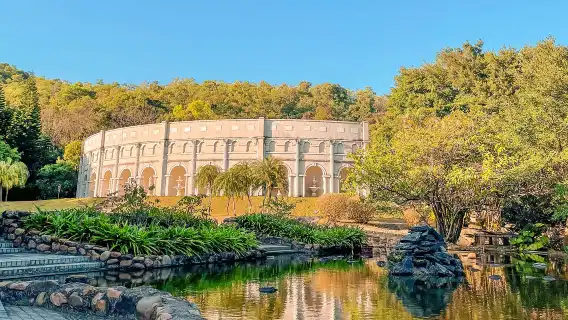 中山泉眼溫泉+中山影視城一日@穿越古今@暢泡+溫泉+含自助餐