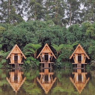 Dusun Bambu is very attractive place for family and children. It is at the highland part of Bandung so the air is a little bit cold and windy.
After we park the car, there will be a mini shuttle bus that will take us to higher place, the playground and the large garden. There's a little garden where there are a lot of rabbits inside. You can go inside, play and feeding the rabbits. There's also foodcourt with various of snacks and food. The air is so fresh to breathe. It's a good place for family with kids. Can't say anything but perfect. Will coming back for sure.

#wintergetaway 
#happynewyear 
#tripinspired 
#wintergetaway#tripinspired#happynewyear