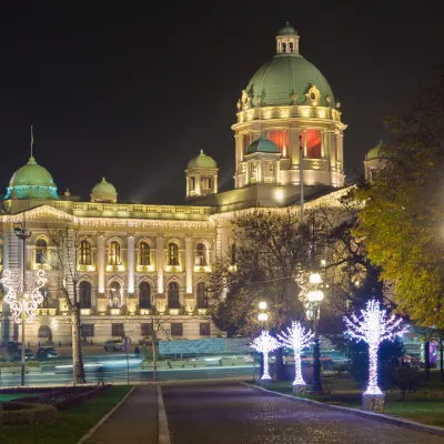 Hotels near National Museum of Serbia