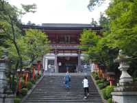 大きな天狗が目印の「鞍馬寺」