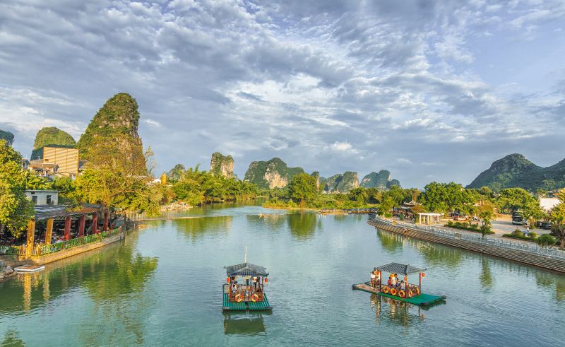 Bamboo Rafting