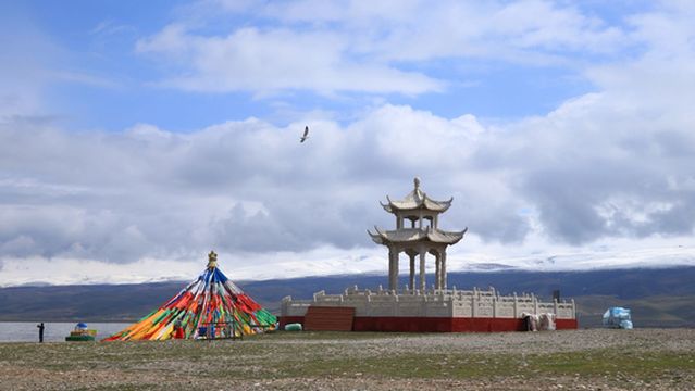 Sunrise at the Tent Area in Heimahe Township