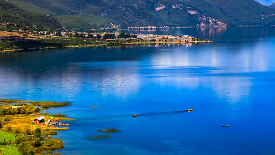 Lugu Lake Scenic Area - Pig Trough Boat Tour