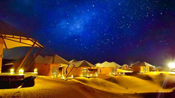 Stargazing in Zhongwei