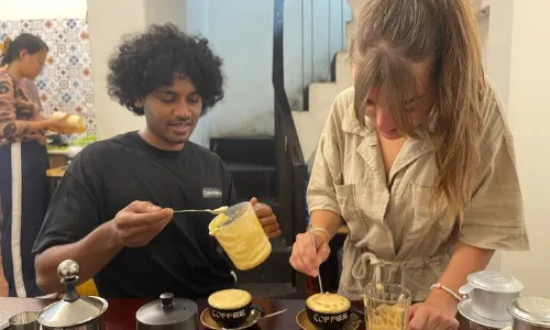 Coffee Making in Hanoi