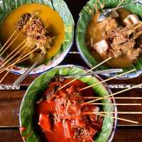 Famous satay in Padang