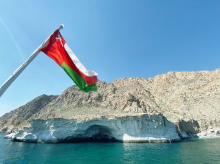 Musandam Peninsula is situated in Oman’s northerly point separated from the rest of Oman by United Arab Emirates. The mountain surrounding it attracts tourist because of its beautiful form. From the air, the mountainous terrain resembles claw like fingers reaching into brilliant torquoise waters. From Dubai, I book a day tour and about 2 hours to get there by land. Then we ride the Dhow and cruise us to the beautiful spots in Musandam. The dhow stops in the middle and let us enjoy for a swim, banana boat ride then we proceeded to other tourist spots. My tour package include a buffet meal, land transfer Dubai-Musandam vice versa, and entry permit to Oman. It was fun and I really enjoyed it even I was the only Filipino on that tour meeting new friends and eating Arabic foods. #qingmingtravel #lightthecity #urbanexplorer 
#urbanexplorer#qingmingtravel#lightthecity