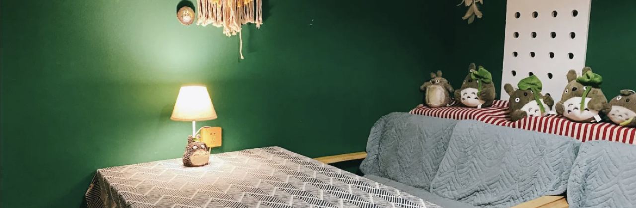 龙猫主题咖啡馆