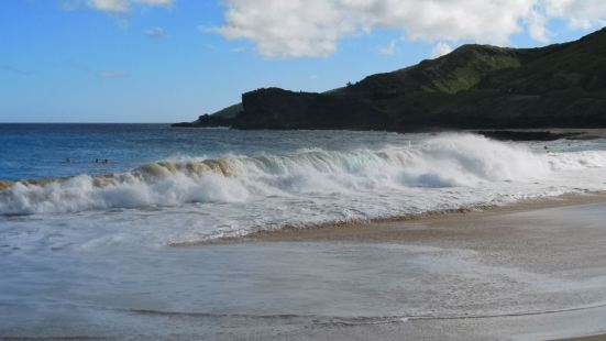 我見過很多美麗的大海，走過很多迷人的沙灘，最難忘的還是夏威夷