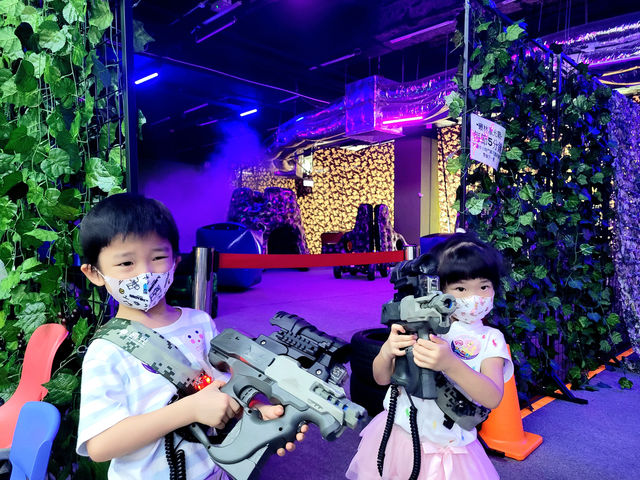 [ #親子好去處] 多元化playhouse+激光中對戰