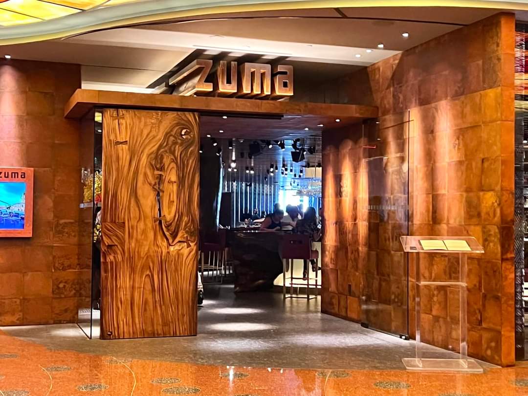 Zuma Restaurant Entrance