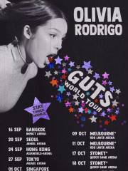 【澳大利亞墨爾本】Olivia Rodrigo 《GUTS》世界巡迴演唱會